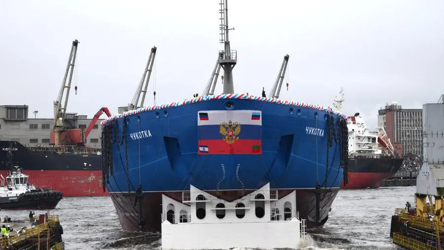 Il rompighiaccio russo Chukotka - Foto Kremli.ru
