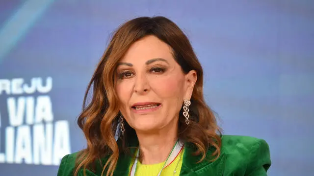 Daniela Santanchè (Ministro del Turismo) durante l'evento Jubileum: La via italiana per un turismo inclusivo tra cultura e spiritualità, alla manifestazione Atreju al Circo Massimo, Roma, 13 dicembre 2024. ANSA/ALESSANDRO DI MEO