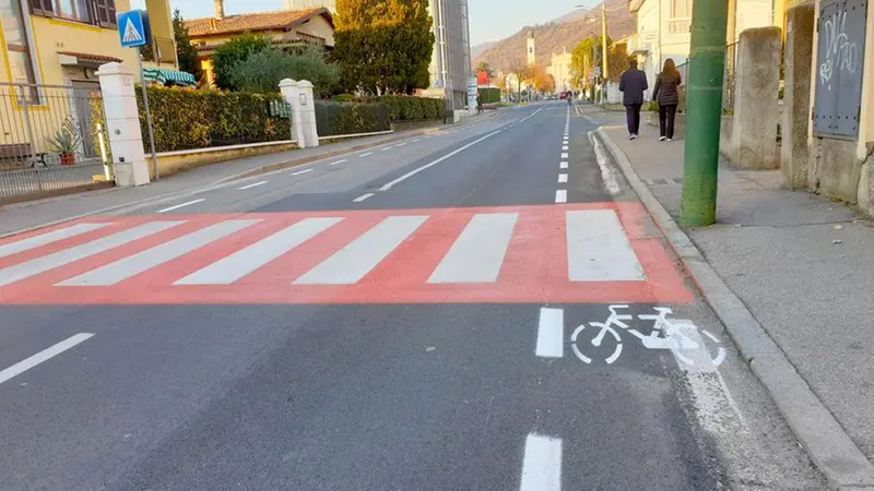 Una pista ciclabile a Gussago - © www.giornaledibrescia.it