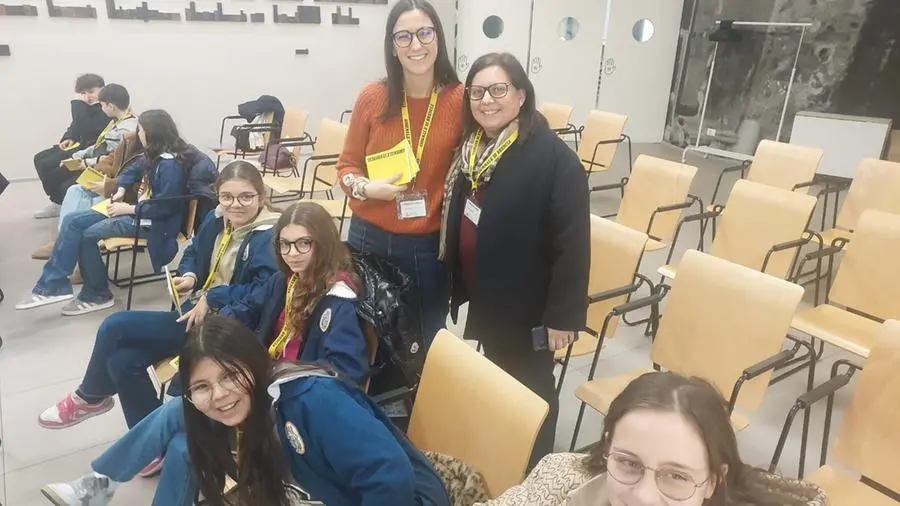 La quinta A della primaria Arici in visita al GdB