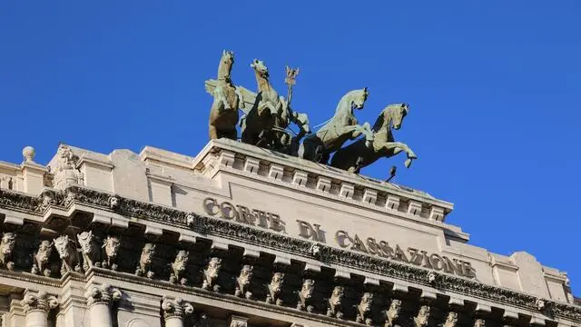 Il palazzo della Corte di Cassazione di Palermo, 26 aprile 2015. ANSA/GIOVANNI FRANCO