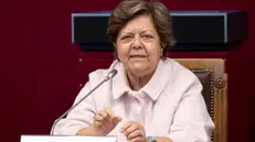 Presidente corte di cassazione Margherita Cassano, al convegno “ Don Lorenzo Milani, cent’anni dalla nascita”. Roma 23 aprile 2024 ANSA/MASSIMO PERCOSSI