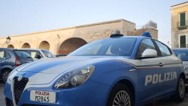 Auto della Polizia a Siracusa