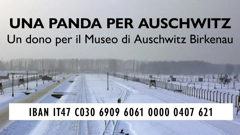 «Un Panda per Auschwitz. Un dono per il Museo di Auschwitz Birkenau»