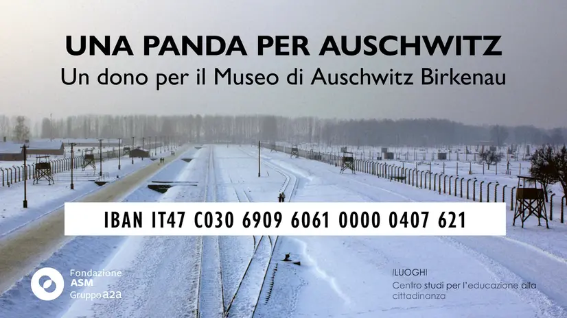 «Un Panda per Auschwitz. Un dono per il Museo di Auschwitz Birkenau»