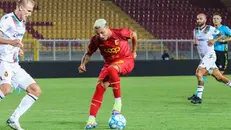 Luca D'Andrea, qui con la maglia del Catanzaro (da Instagram)
