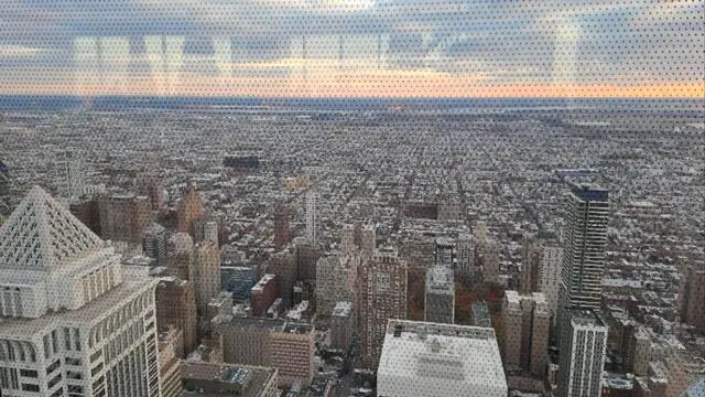 Una veduta di Philadelphia, la città della Pennsylvania, situata a circa un'ora da New York City, dove è stato girato il film 'Rocky Balboa' scritto, diretto e interpretato da Sylvester Stallone. ANSA/ ALESSANDRA MAGLIARO