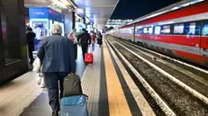 Disagi alla Stazione Termini di Roma per i ritardi dei treni in arrivo e in partenza, 14 gennaio 2025. ANSA/ALESSANDRO DI MEO