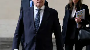 Italian Foreign Minister and Deputy Prime Minister Antonio Tajani leaves aftrer the World Leaders Summit on Children's Rights at the San Damaso courtyard in the Vatican City, 03 February 2025. ANSA/ETTORE FERRARI