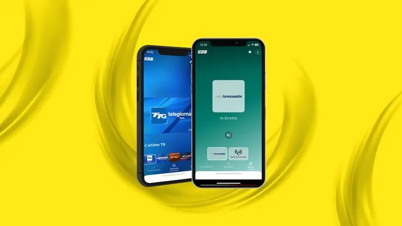 Sull'app le dirette di Teletutto, Radio Bresciasette e Radio Classica Bresciana