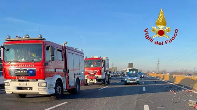 Stamattina incidente sulla A4 nel Milanese