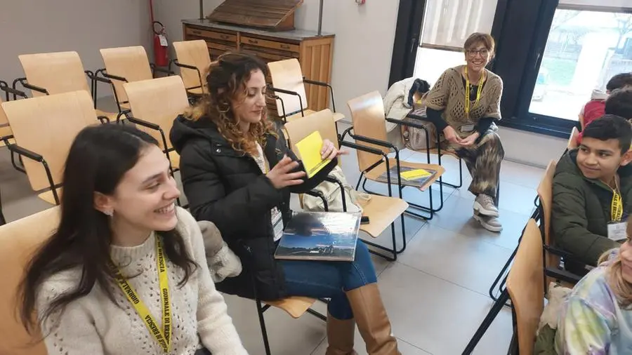 La classe V B della scuola primaria De André di Castelmella