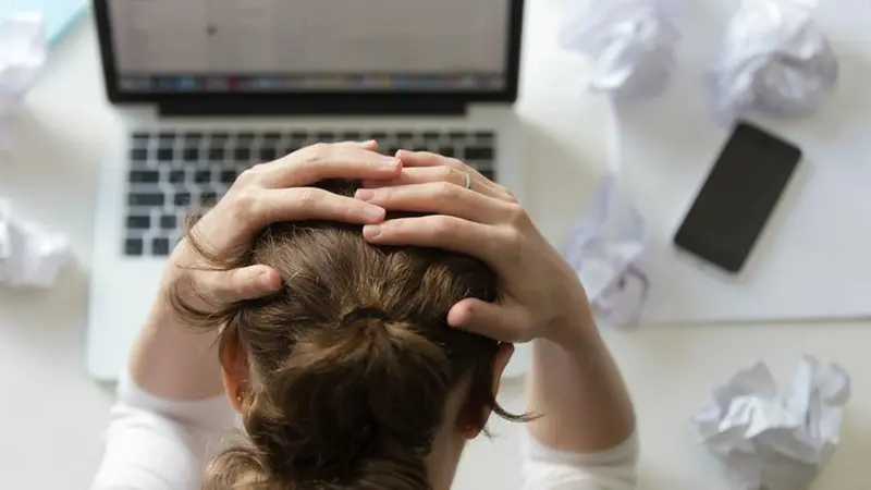 Una donna al lavoro