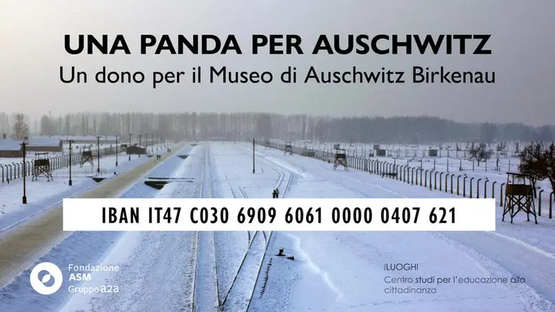 «Un Panda per Auschwitz. Un dono per il Museo di Auschwitz Birkenau»