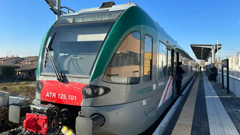 Un convoglio Trenord - © www.giornaledibrescia.it