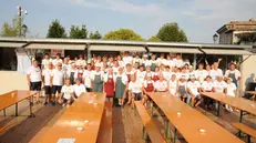 L'associazione durante la festa del lago, foto d'archivio