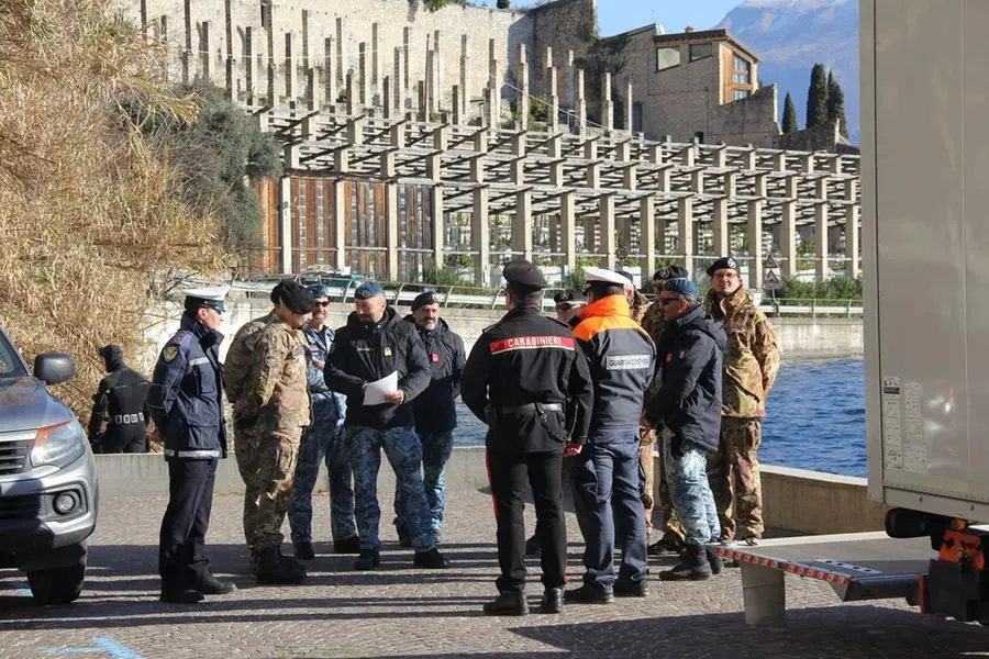 Le operazioni di bonifica degli ordigni bellici a Tignale