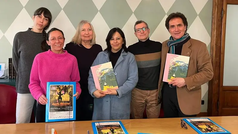Gli organizzatori della Torre delle Favole a Lumezzane - Foto © www.giornaledibrescia.it