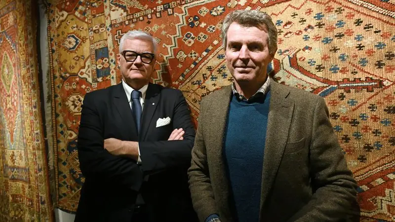 Il presidente Pasotti e il curatore Valagussa - Foto New Reporter Favretto © www.giornaledibrescia.it