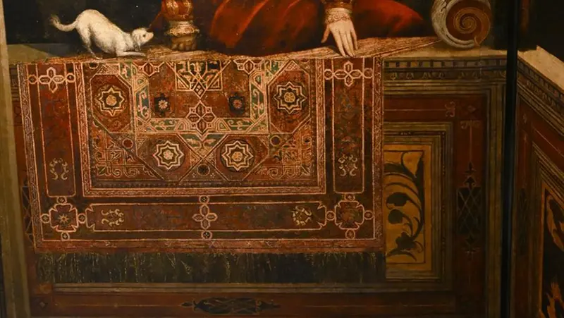 I tappeti nella Sala delle Dame - Foto New Reporter Favretto © www.giornaledibrescia.it