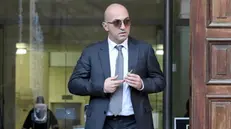 epa09419115 (FILE) - Entrepreneur Yorgen Fenech leaves Malta Law Courts on police bail, in Valletta, Malta, 29 November 2019. Malta's Attorney General on 18 August 2021 formally charged Malteses businessman Yorgen Fenech with accessory to murder and criminal association in the killing of Daphne Caruana Galizia. The investigative journalist died in a car bomb attack in October 2017. EPA/DOMENIC AQUILINA *** Local Caption *** 55818194