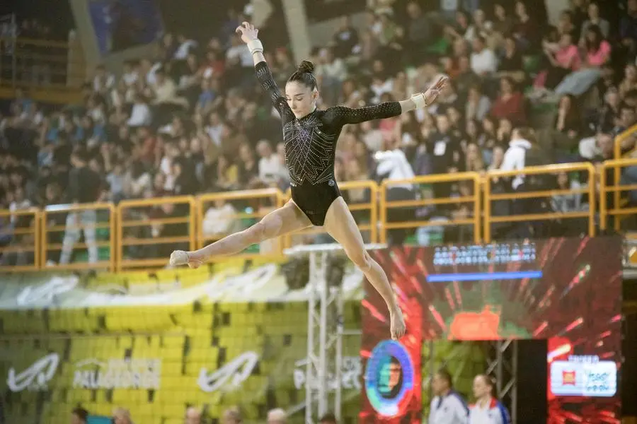 Gli scatti della prima tappa della seria A di ginnastica a Montichiari / 1