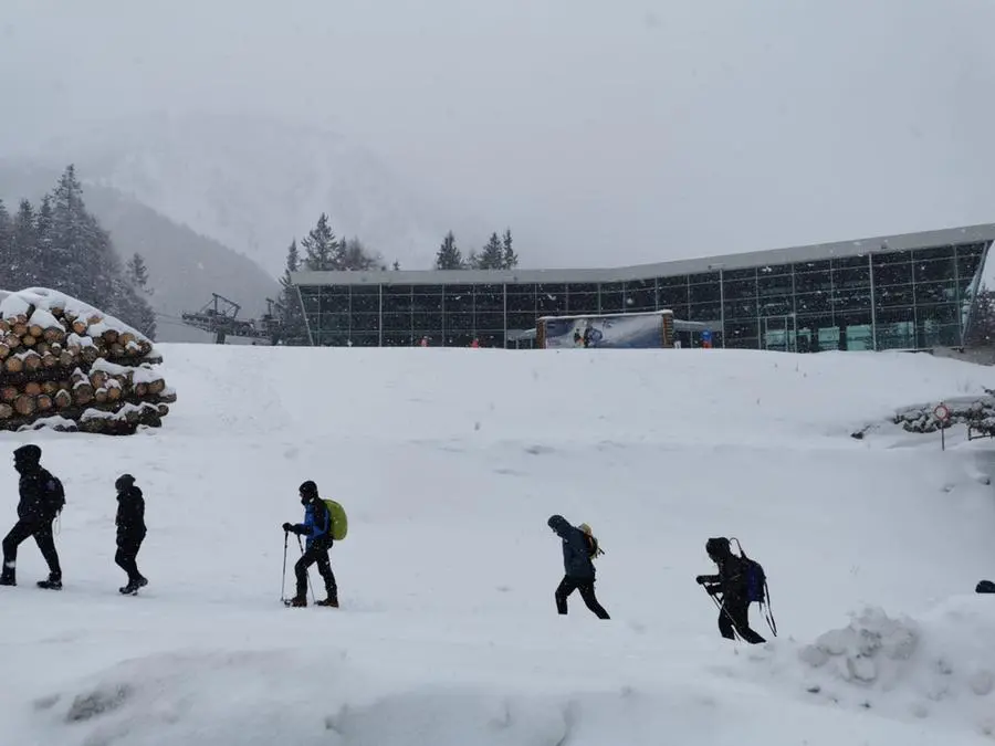 Ponte di Legno, la protesta contro le Olimpiadi invernali