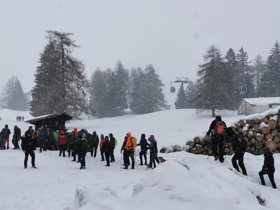 Ponte di Legno, la protesta contro le Olimpiadi invernali