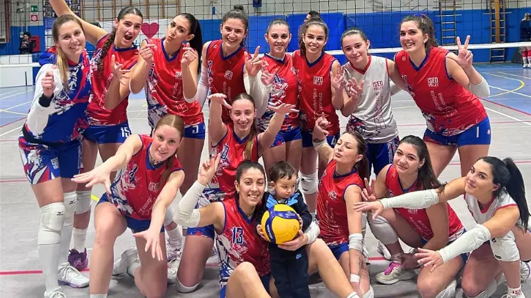 Esulta il Volley Iseo - Foto Instagram Iseovolley1995