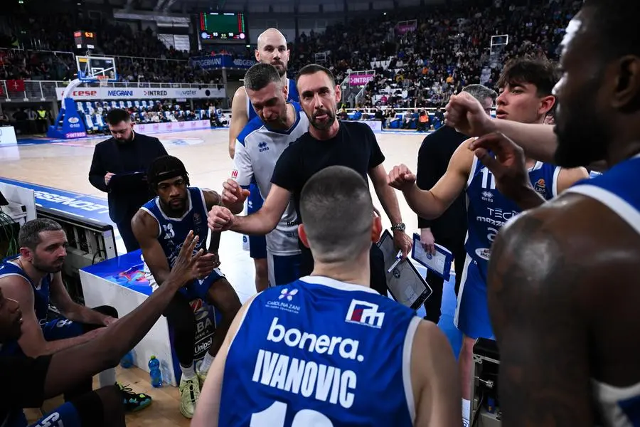 SPORT BASKET BRESCIA Germani Pallacanestro Brescia  Pallacanestro Trieste   NELLA FOTO   Giuseppe Poeta       09-02-2025 Checchi@newreporter