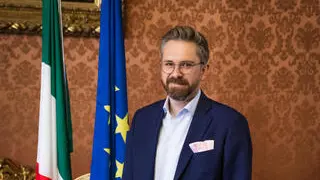 "Matteo Lepore, sindaco del Comune di Bologna" "BOLOGNA/ 21 Ottobre 2021" ANSA/MAX CAVALLARI