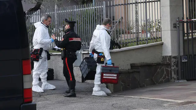 Puegnago ritrovamento donna morta in casa, Brescia 7 febbraio 2024. ANSA/FILIPPO VENEZIA