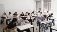 esami di maturità all’Istituto Tecnico Itis di Bresscia 19 giugno 2024. Ansa Filippo Venezia