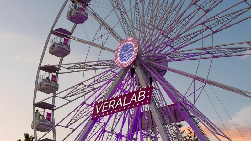 La ruota panoramica a Sanremo