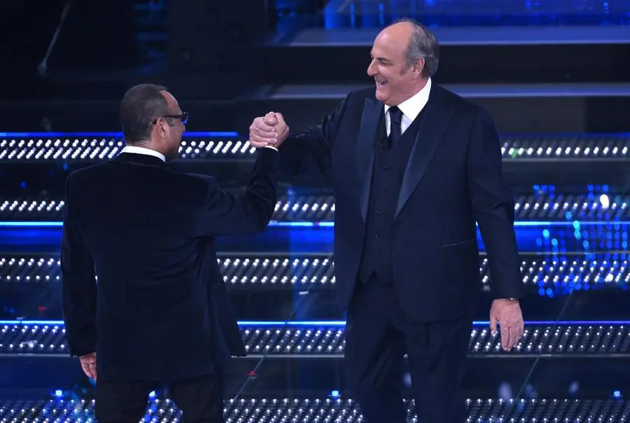 Sanremo 2025, gli scatti della prima serata