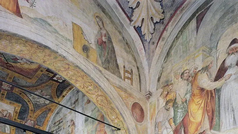 Storie di Sant'Obizio nella cappella di San Salvatore