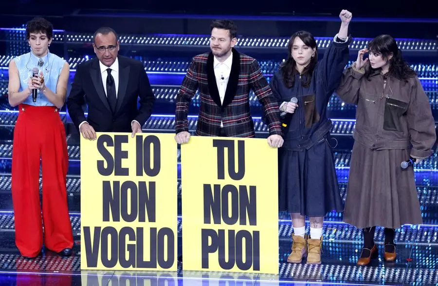 Sanremo 2025, gli scatti della seconda serata