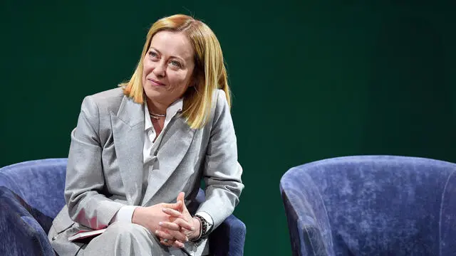 La Presidente del Consiglio Giorgia Meloni interviene all’Assemblea Nazionale della CISL presso l’Auditorium della Conciliazione Roma, 11 febbraio 2025 ANSA/FABIO CIMAGLIA