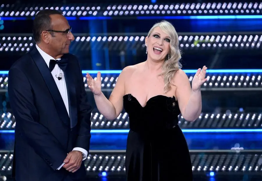 Sanremo 2025, gli scatti della terza serata