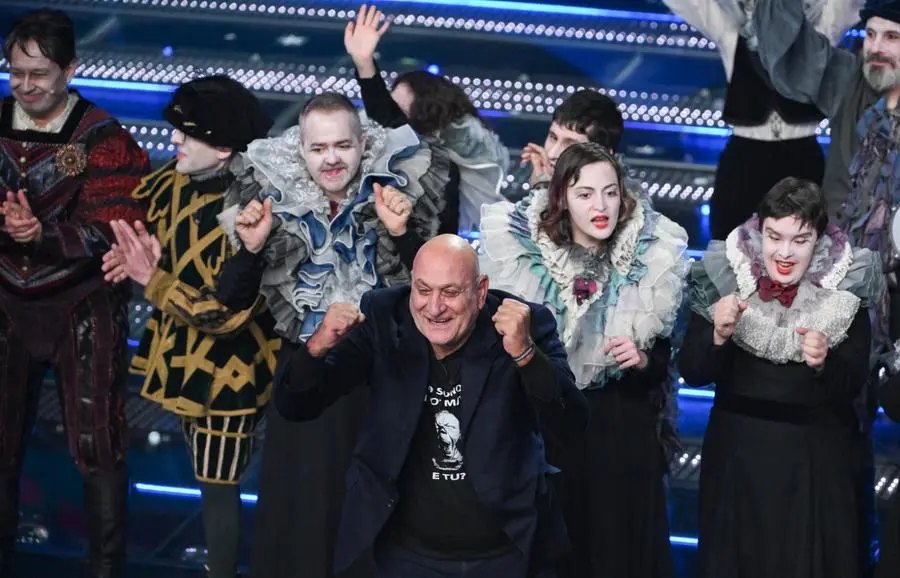 Sanremo 2025, gli scatti della terza serata