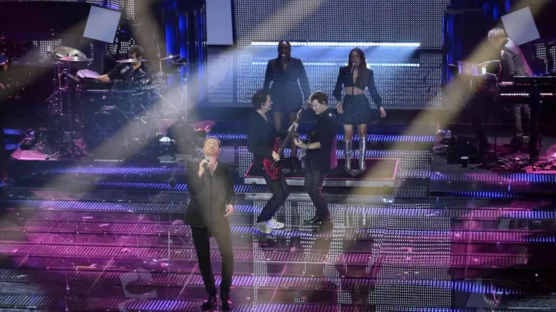 L'esibizione dei Duran Duran a Sanremo 2025