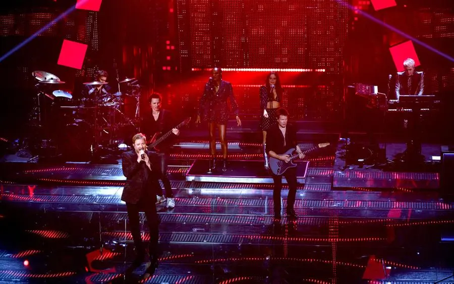 L'esibizione dei Duran Duran a Sanremo 2025