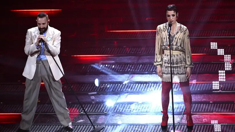 Sanremo 2025, gli scatti della terza serata