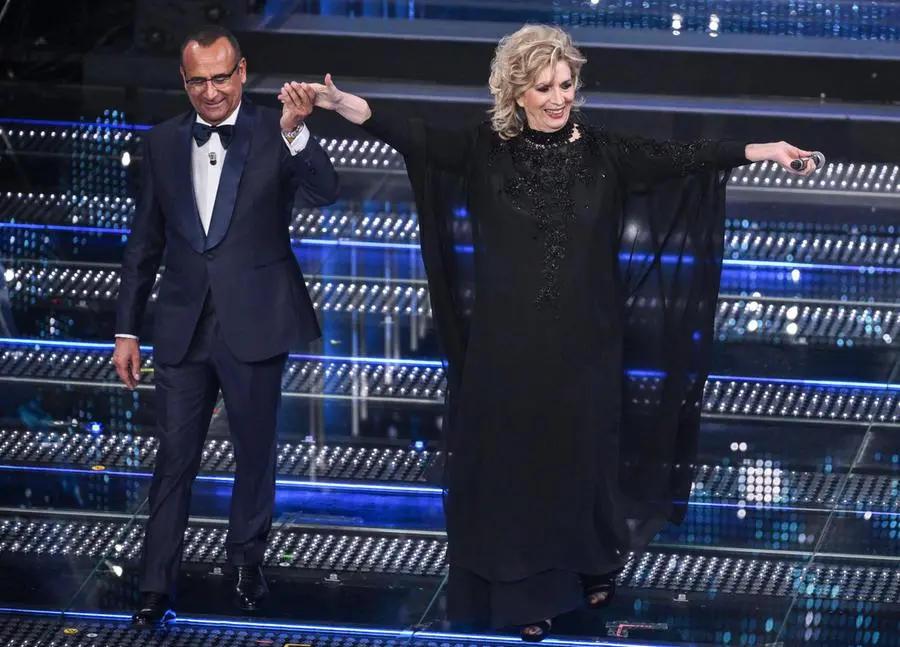 Sanremo 2025, gli scatti della terza serata