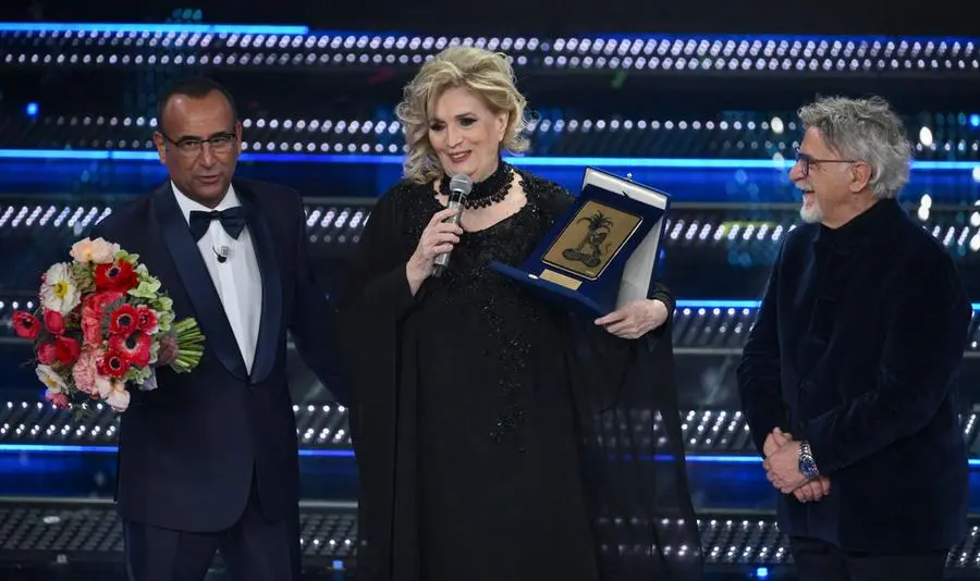 Sanremo 2025, gli scatti della terza serata