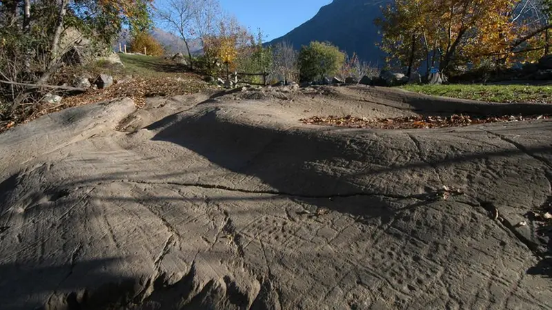 La grande mappa preistorica scoperta a Bedolina