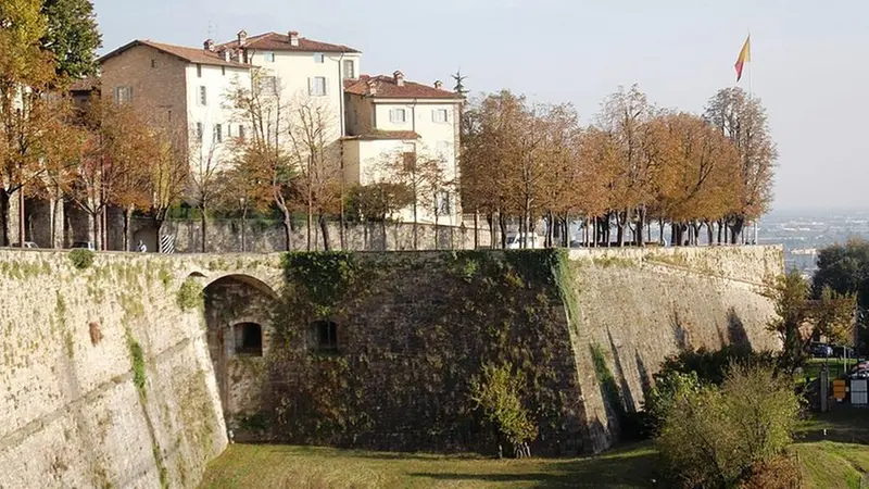 Il Bastione di San Giacomo delle mura veneziane di Bergamo