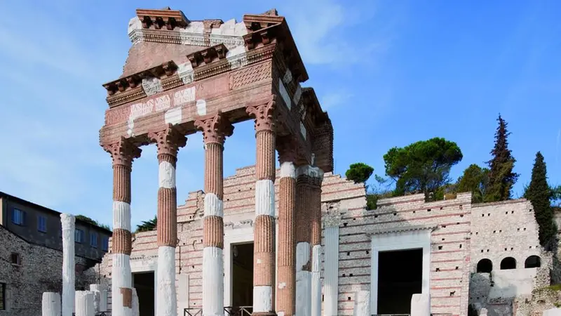 Il Tempio Capitolino «Capitolium» in centro storico