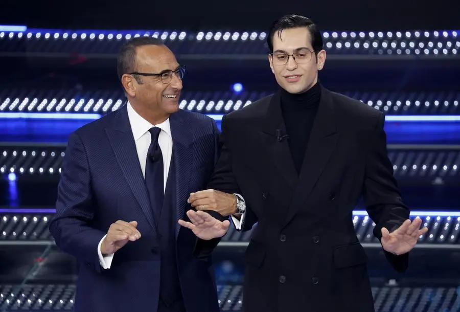 Sanremo 2025, gli scatti della serata delle cover e dei duetti