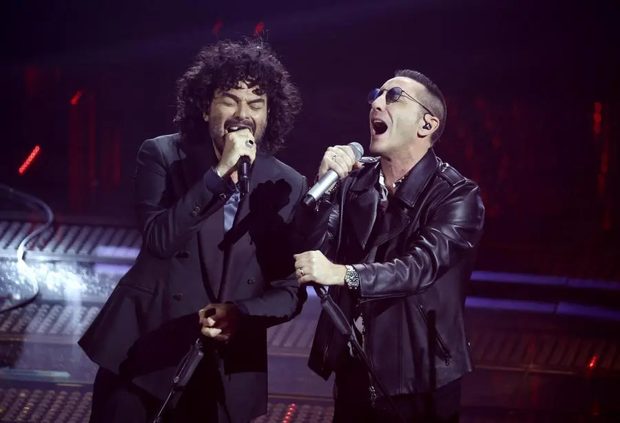 Sanremo 2025, gli scatti della serata delle cover e dei duetti